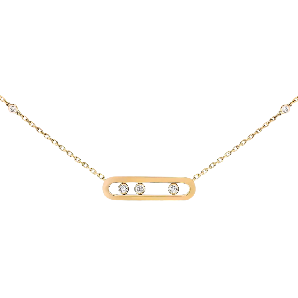 Move Classique Necklace – 18k Yellow Gold