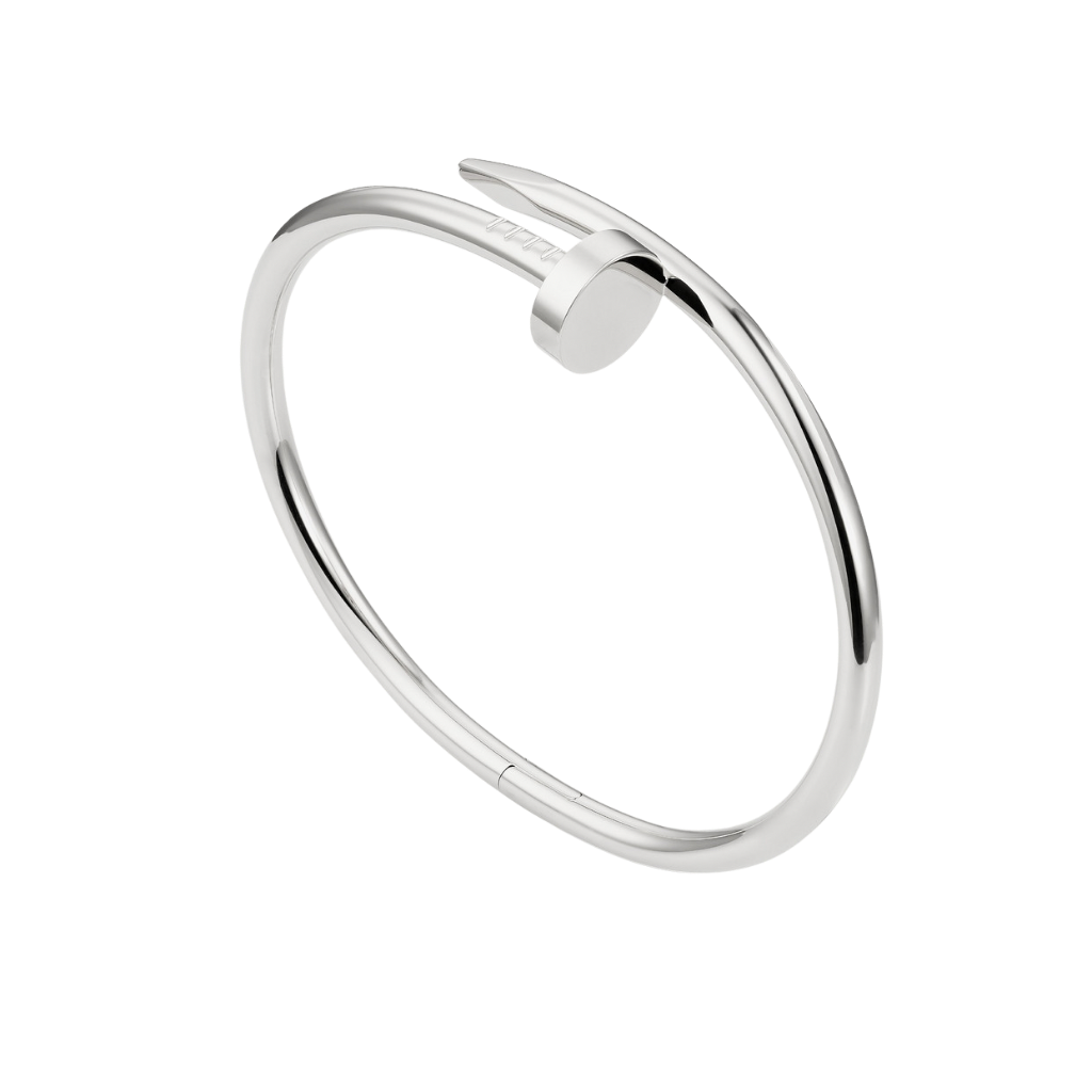 18K Gold Nail Bangle
