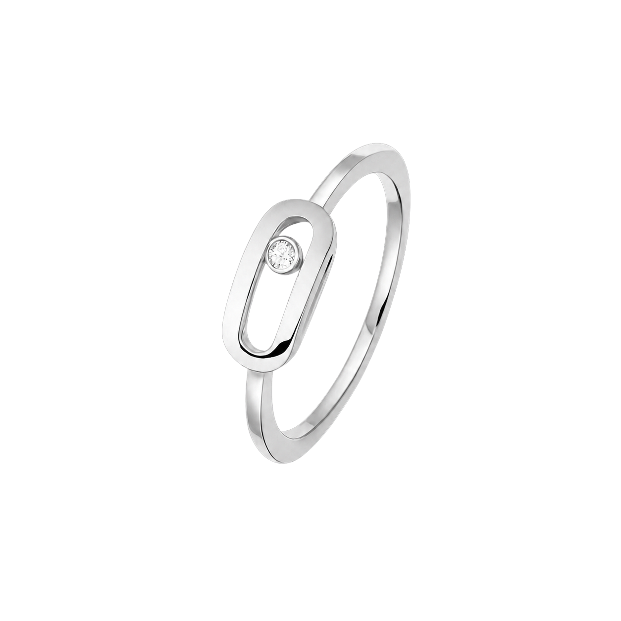 Move Uno Ring- 18K Gold